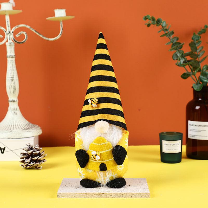 Bee Festival Faceless Doll Gonk Gnome Standing Ornaments