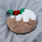 Christmas Pudding Round Microwavable Plush Heat Wheat Pack