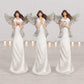 Peace Pray Love Trio Angels Figurine Ornament