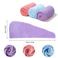 3 Pack Absorbent Microfibre Hair Turban Towel with Button Design