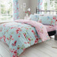 Blossom Flowers Duvet Cover Reversible Polycotton Bedding Quilt Set - 4 Colours - Kporium Home & Garden