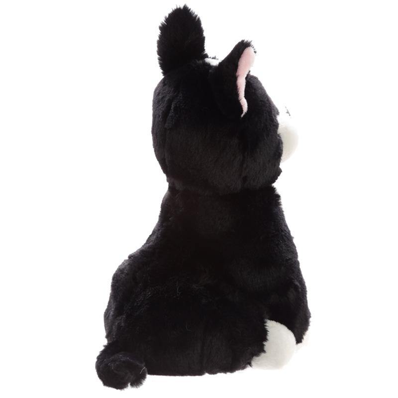 Cute Black and White Dog Plush Door Stop Fabric Weighted Stopper - Home Inspired Gifts
