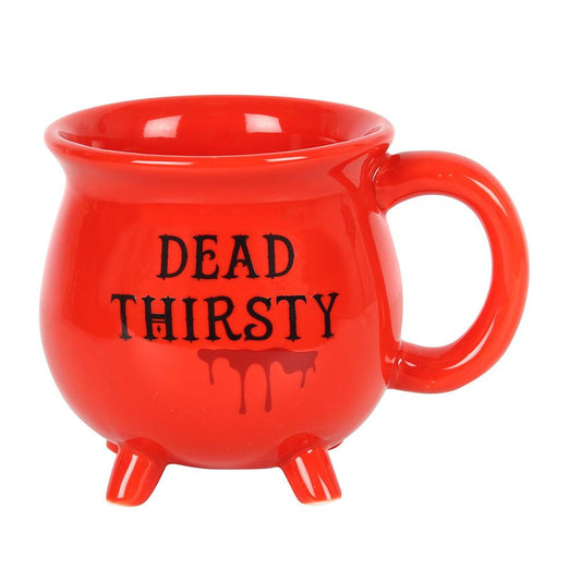 Dead Thirsty Red Cauldron Mug