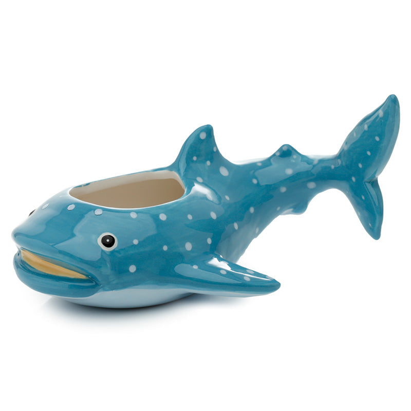 Decorative Ceramic Indoor Freestanding Planter - Whale Shark