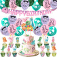 Dinosaur Happy Birthday Party Decoration Banner Bunting Balloons