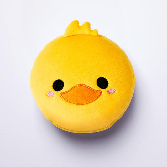Duck Relaxeazzz Plush Round Travel Pillow & Eye Mask Set