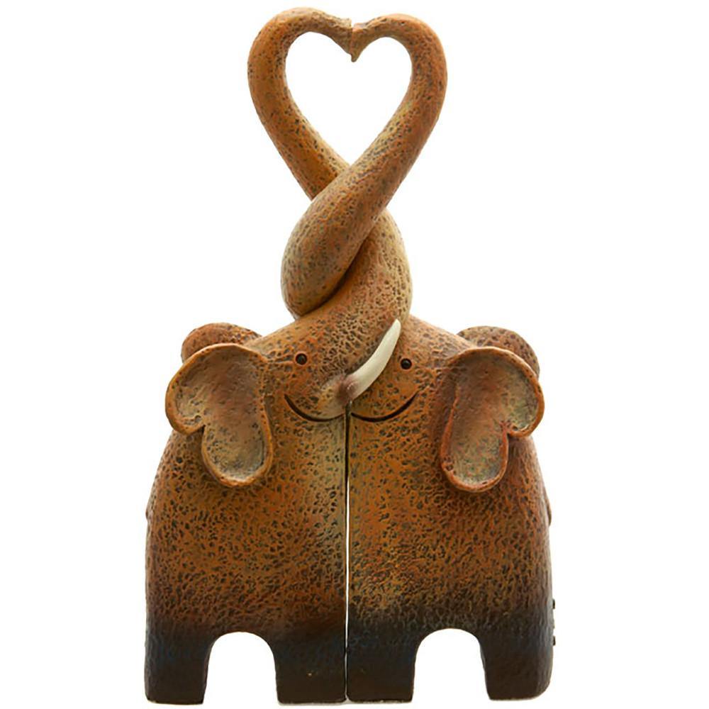 Elephant Family Couple Animal Ornament Wedding Anniversary Gift - Home Inspired Gifts