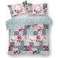 Floral Patchwork Design Duvet Cover Polycotton Bedding Set