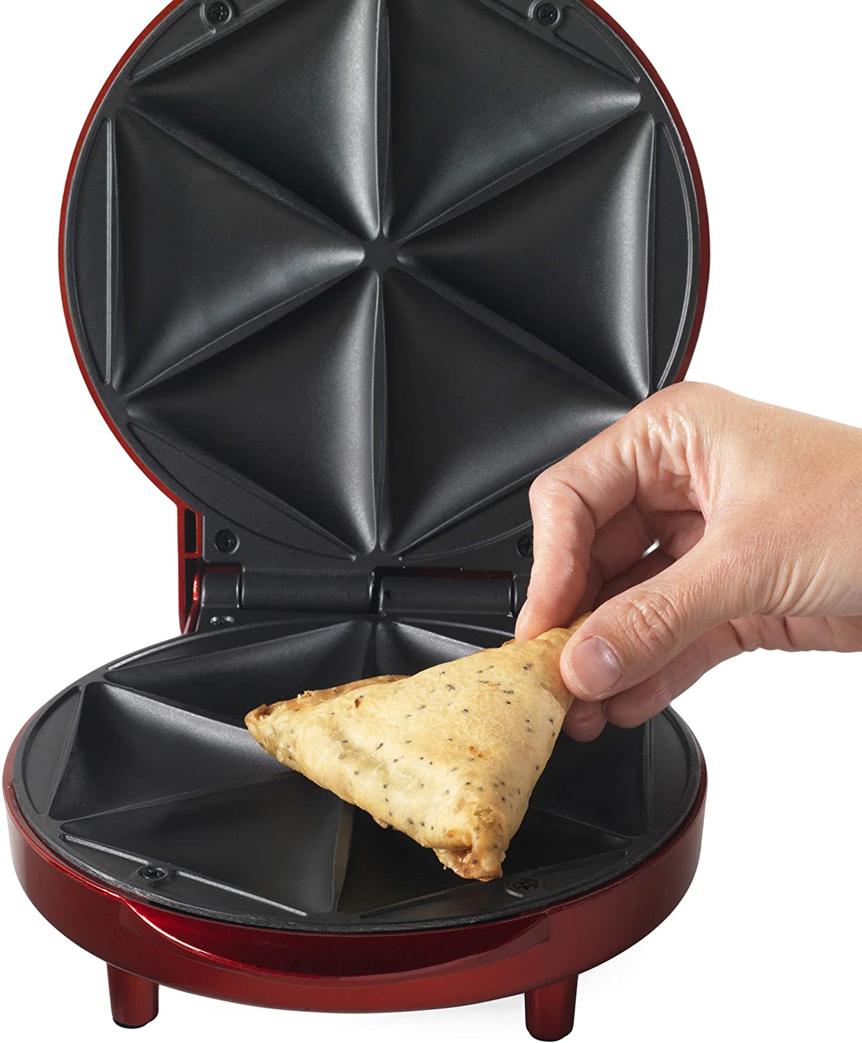 Giles & Posner Samosa Maker with Non-Stick Coated Cooking Plates