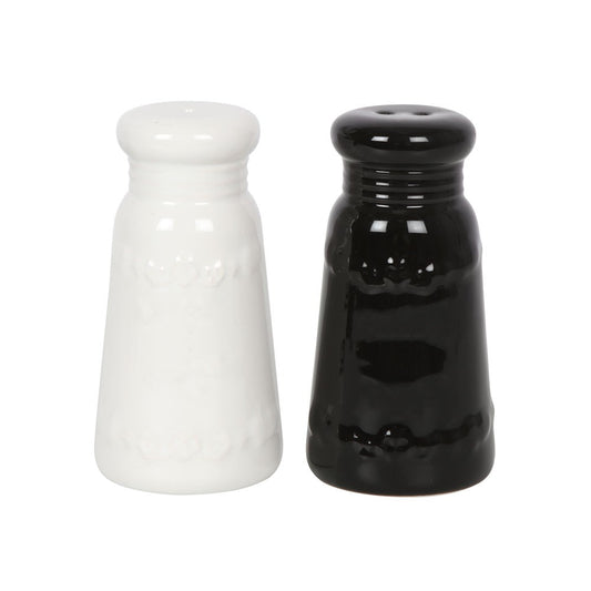 Gothic Ashes to Ashes Dust to Dust Salt & Pepper Shakers Set