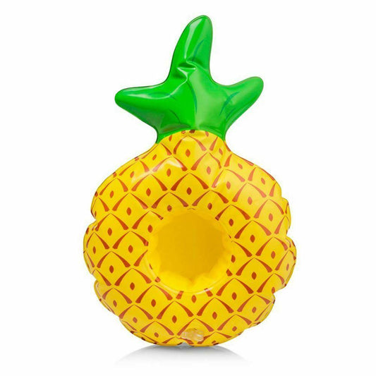 Inflatable Pineapple Floating Drink Can Cup Holder Pool Party Float