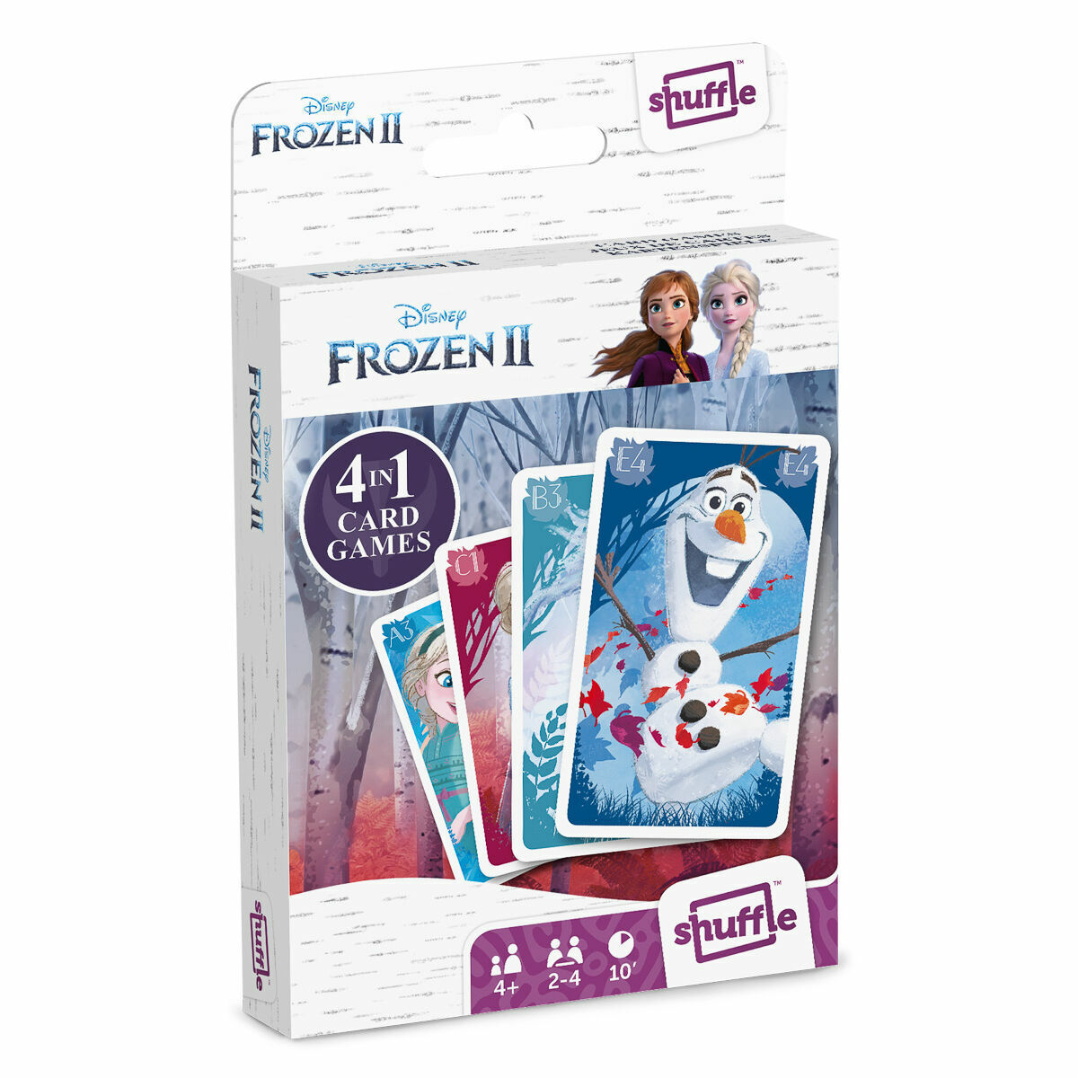 Kids 4 in 1 Fun Family Card Games Snap Pairs - Various Designs