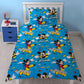 Kids Disney Mickey Mouse Stay Cool Reversible Duvet Cover Bedding Set