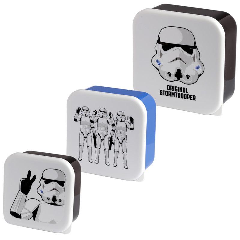 The Original Stormtrooper Set of 3 Plastic Lunch Boxes (M/L/XL)