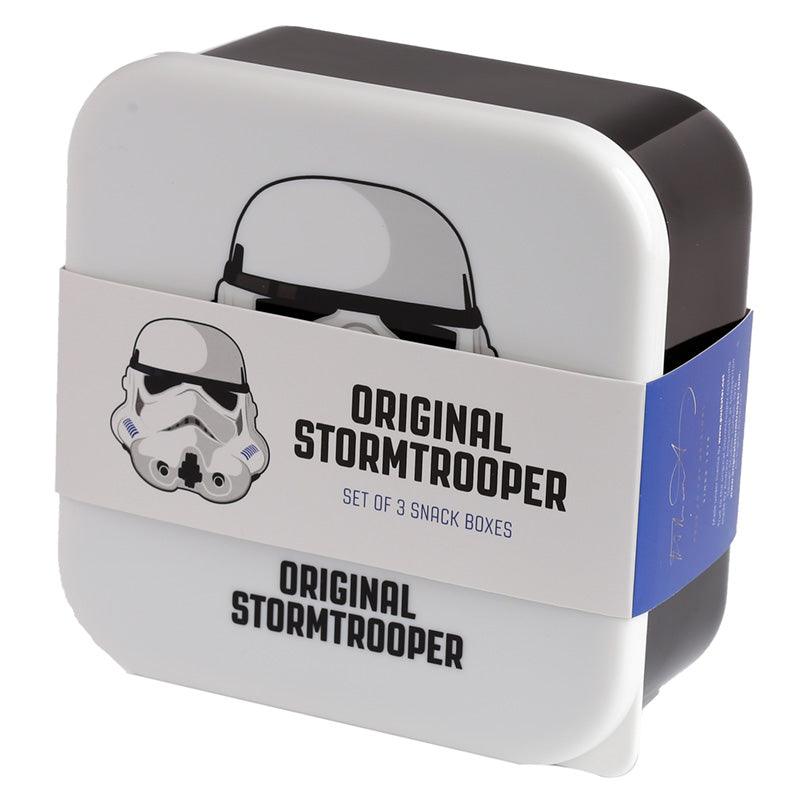 The Original Stormtrooper Set of 3 Plastic Lunch Boxes (M/L/XL)