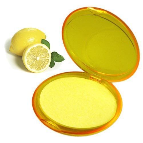 Lemon Scented Paper Soap (20 Papers) Portable Pocket Size - Home Inspired Gifts