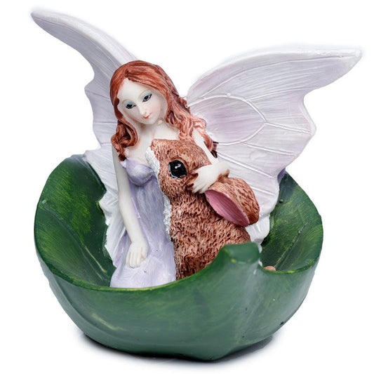 Lilac Fairies - Woodland Protector Fairy Figurine Ornament Statue