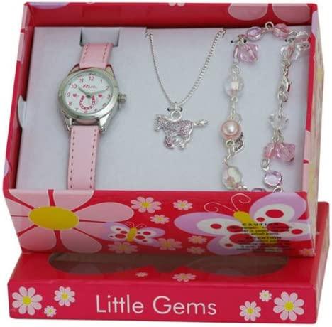 Little Gems Kids Watch & Jewellery Gift Set - Pony