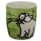 Collectable Porcelain Mug - Green Simon's Cat - Home Inspired Gifts
