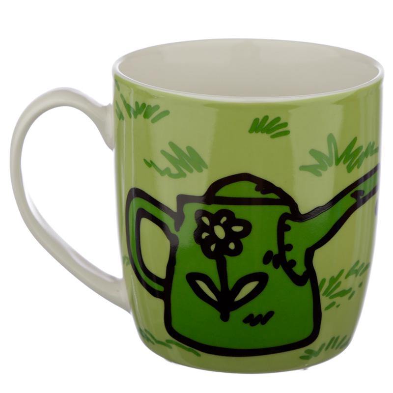 Collectable Porcelain Mug - Green Simon's Cat - Home Inspired Gifts