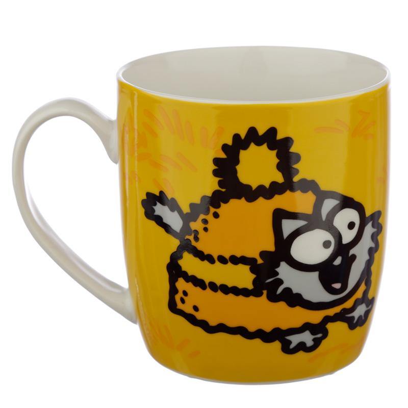 Collectable Porcelain Mug - Orange Simon's Cat - Home Inspired Gifts