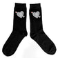 Personalised Initials Polycotton Property Of Men's Black Socks Gift - Home Inspired Gifts