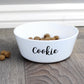 Personalised Name 12cm Pet Cat Food Water Bowl