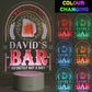 Personalised Welcome To... Bar LED 7 Colour Changing Night Light