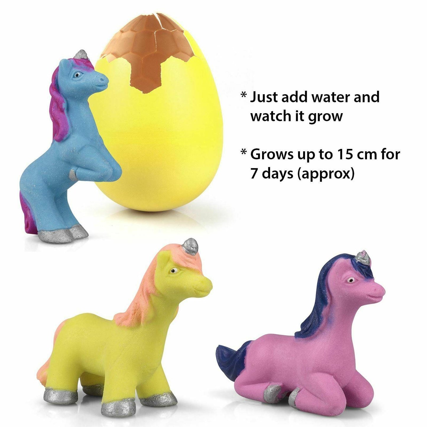 Purple Giant Unicorn Hatching Egg Children Kid Activity Toy