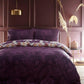 Purple Plum Indian Elephant Duvet Cover Polycotton Reversible Bedding
