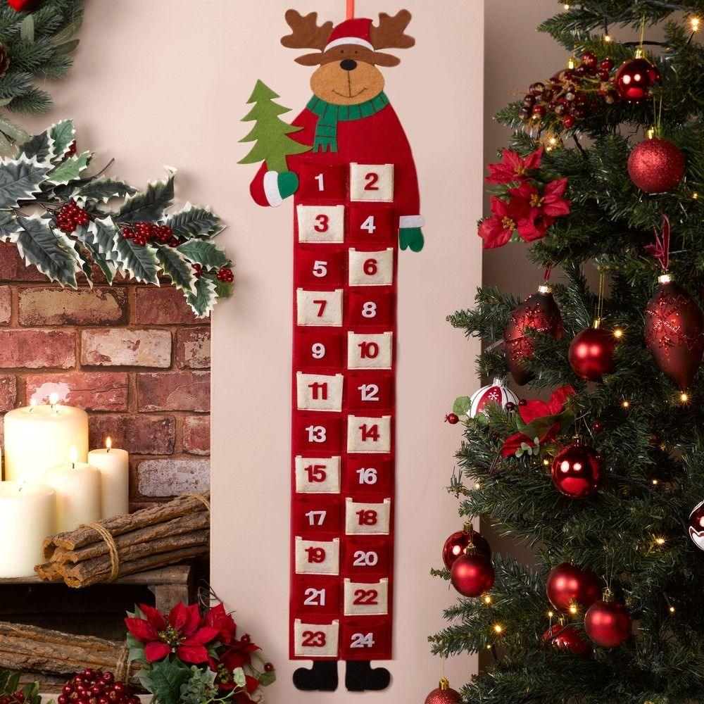 Reindeer Fill Your Own Felt Advent Calendar 90cm