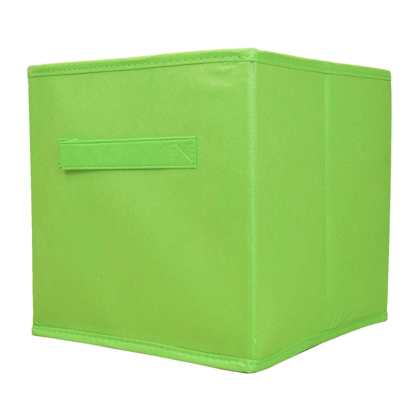 Set of 4 Folding Cube Boxes Storage Space Saver