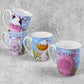 Set of 4 Cute Farm Animals Tea Coffee Mugs