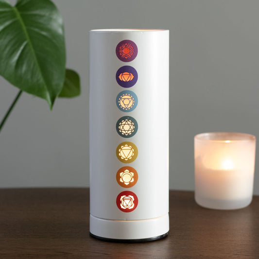 Seven Chakra Aroma Touch Lamp Wax Oil Electric Burner