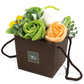 Soap Flower Bouquet in Rope Handle Box - Spring Flowers