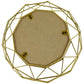 Golden Geometric Style Wire Fruit Storage Display Bowl - Home Inspired Gifts