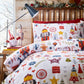 Nutcracker Christmas Duvet Cover Bedding Set