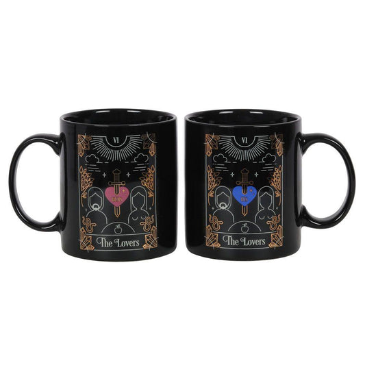 The Lovers Tarot Couples Mug Gift Set