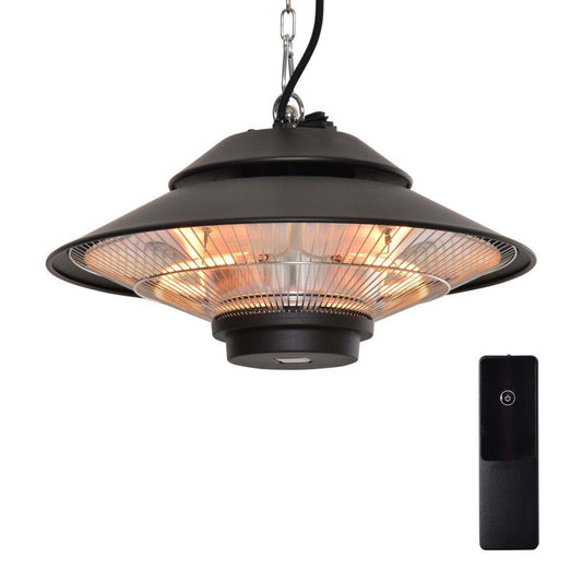 1500W Electric Ceiling Mounted Patio Garden Heater with Remote Control